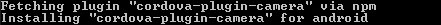 Plugman Install CMD Output